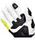 Racing glove Spyke Tech race white yellow