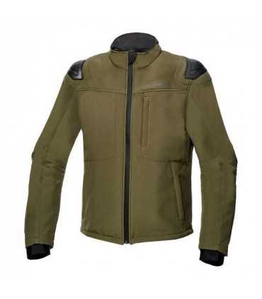 Giacca moto Spyke Combo softshell verde