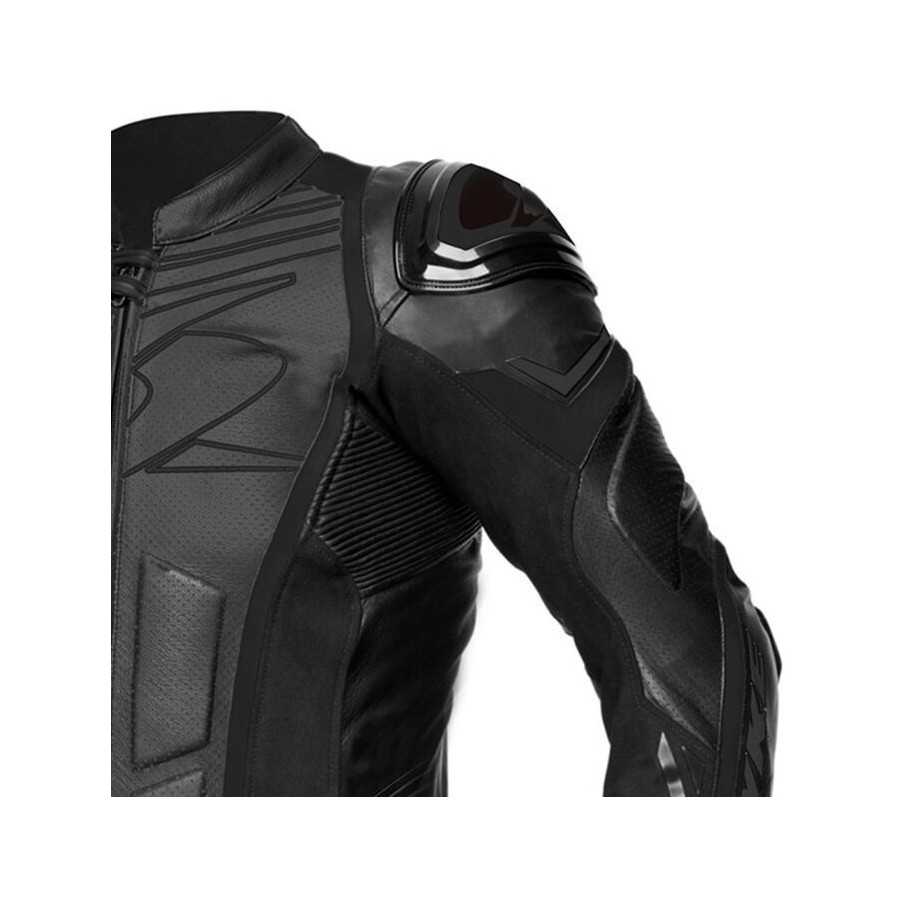 black biker suit