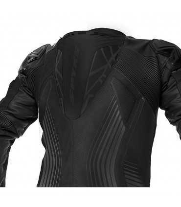 Combinaison moto en cuir Kanguro Spyke Aragon race noir