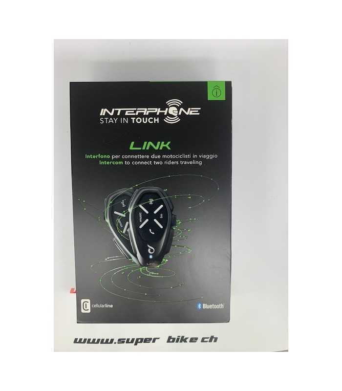 Interphone Link Bluetooth Communication System Double Pack