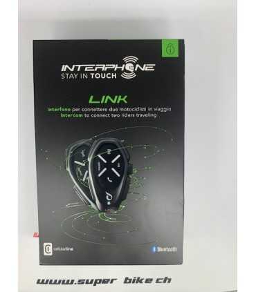 Interphone Link Bluetooth Communication System Double Pack