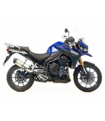 Scarico moto Leovince Triumph Tiger Explorer 1200 (2012-15) LVOne Inox CH Endcap Thermoplast