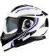 Casco Vemar Zephir Mark bianco blu