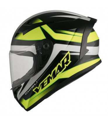 Vemar VH Ghibli black yellow fluo helmet