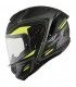 Casco Vemar Hurricane Racing Laser grigio giallo