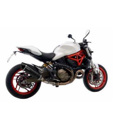 Scarico moto Leovince Ducati Monster 821(2014-16) LVOne EVO Carbon CH+KAT Endcap Carbon