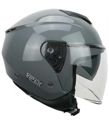 Casque jet moto CGM Viper gris nardo