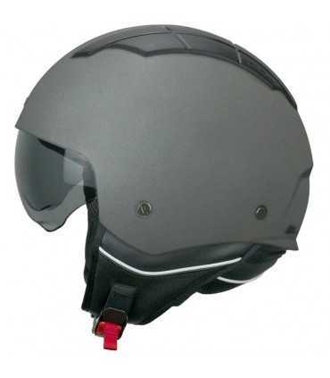 Casco moto demi jet Cgm Slot titanio opaco