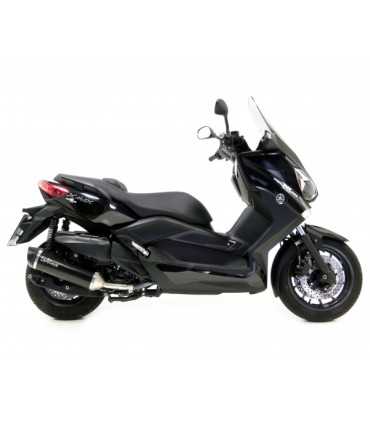 Leovince Yamaha XMax 400 (2013-16) Nero Inox black +KAT endcap Carbon