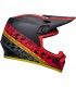 Casco Cross Bell MX-9 Mips Offset nero rosso opaco