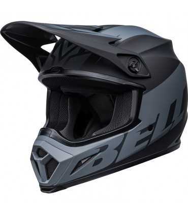 Casco Cross Bell Mx-9 Mips Disrupt nero opaco