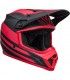 Cross helmet Bell Mx 9 Mips Disrupt red black matt