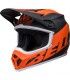 Casco Cross Bell Mx-9 Mips Disrupt arancio nero opaco