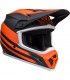 Casque Cross Bell Mx 9 Mips Disrupt orange noir matt