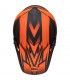 Casco Cross Bell Mx-9 Mips Disrupt arancio nero opaco