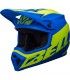 Cross helmet Bell Mx 9 Mips Disrupt blau yellow matt