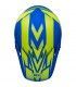 Casco Cross Bell Mx-9 Mips Disrupt Classic blu giallo opaco