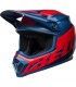 Casque Cross Bell Mx 9 Mips Disrupt True bleu rouge