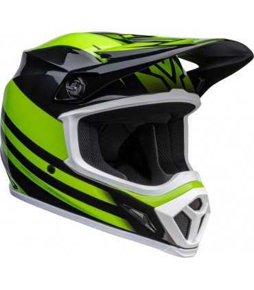 Casco Cross Bell Mx-9 Mips Disrupt verde