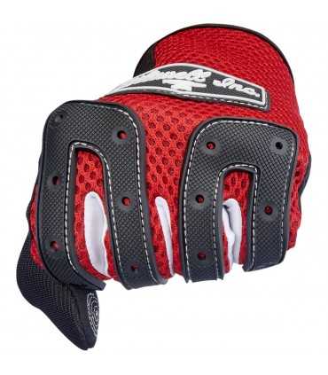 Gants moto Biltwell Anza rouge