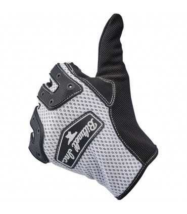 Hadschuhe motorrad Biltwell Anza weiss