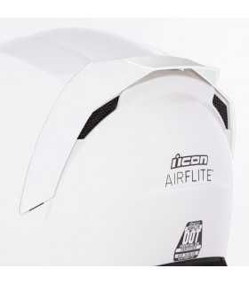 Icon Airflite rear spoilers white matt