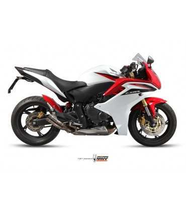 MIVV DOUBLE GUN Full Titanium Double Slip-On Honda CBR600F (2011-12)