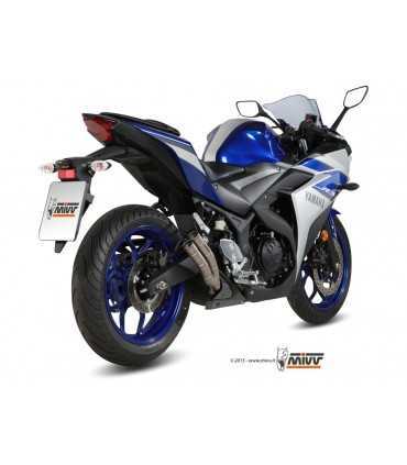 MIVV DOUBLE GUN Full Titanium Double Slip-On Yamaha YZF R3 (2015-21)