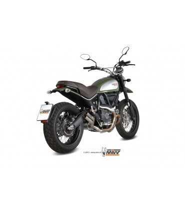 MIVV DOUBLE GUN Full Titanium Double Slip-On Ducati Scrambler 800 (2015-21)