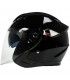 Motorrad helme Jet BHR 809 Double schwarz