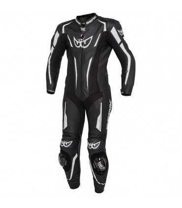 Berik LS1 black white leather suit