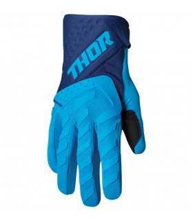 Gants moto Thor Spectrum bleu