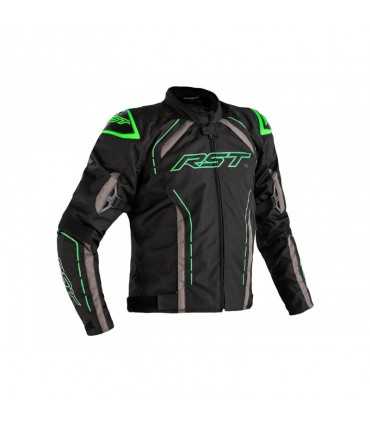 Giacca moto RST S-1 nero verde