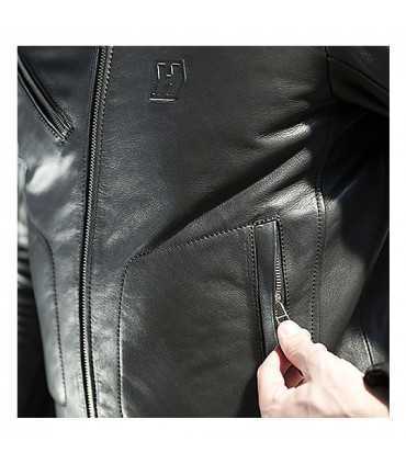 Hevik Garage Evo motorrad lederjacke schwarz