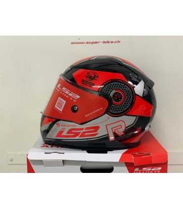 Casco LS2 FF353 Rapid Stratus nero rosso