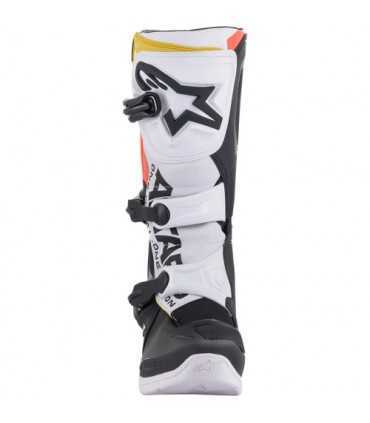 Stivali cross Alpinestars Tech 3 bianco giallo nero rosso