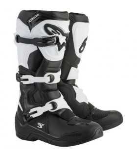 Bottes cross Alpinestars Tech 3 blanc noir