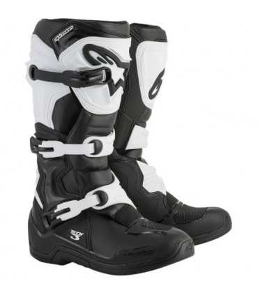 Stiefel cross Alpinestars Tech 3 weiss schwarz