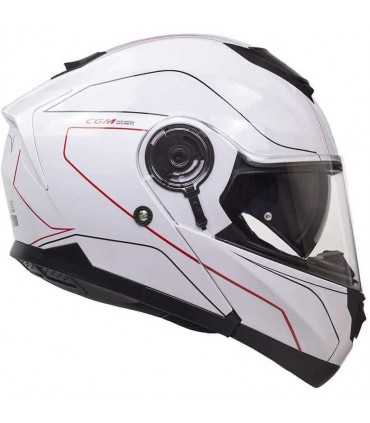 Casco modulare Cgm 506G Kyoto bianco rosso