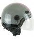 Casco jet Cgm Globo Sport grigio rosa