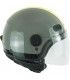 Casco jet Cgm Globo Sport grigio giallo