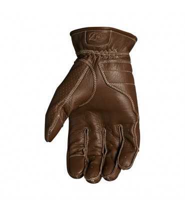 Gant moto en cuir RSD Wellington marron