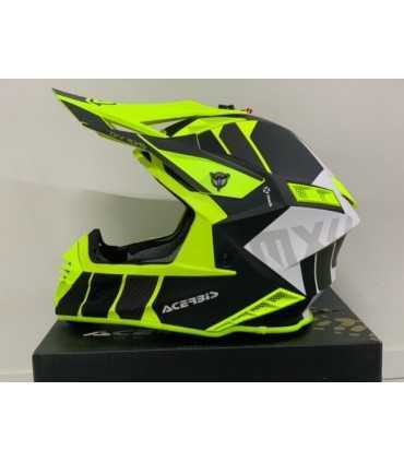 Acerbis X-Track Vtr motocross helmet black yellow