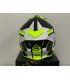 Casco motocross Acerbis X-Track Vtr nero giallo