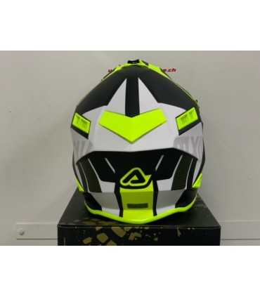 Casco motocross Acerbis X-Track Vtr nero giallo