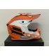 Casco cross Acerbis Linear arancio