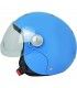 Kinder motorrad helme BHR 816 blau matt