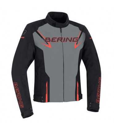 Giacca moto Bering Maceo grgio rosso