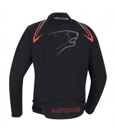 Bering Maceo Motorradjacke grau rot